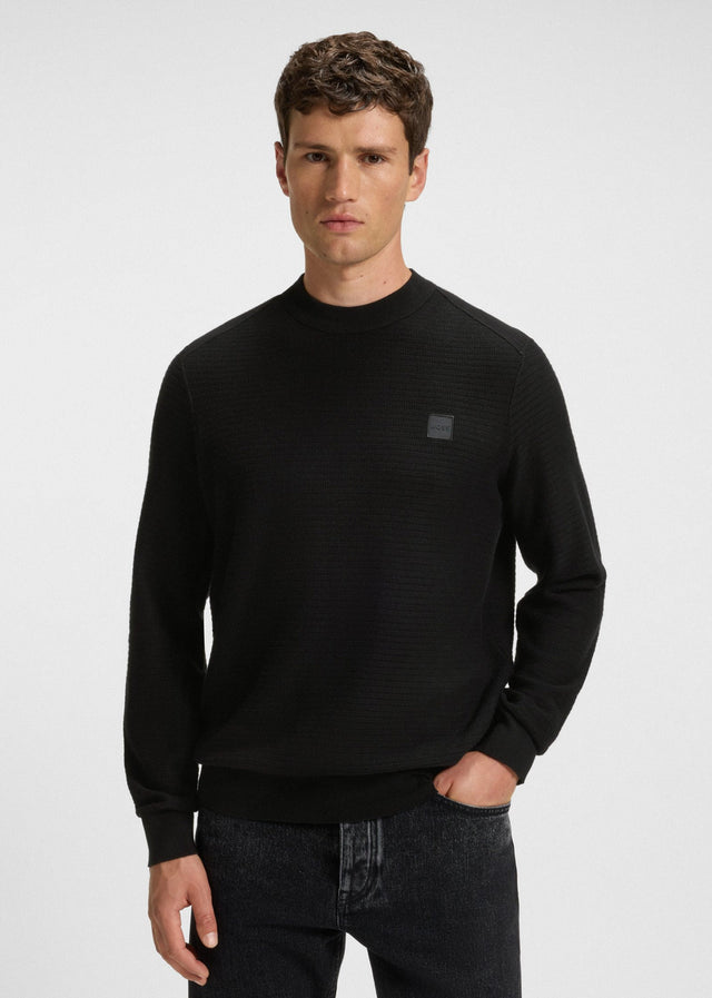 Hugo Boss Sweaters Anion s - black