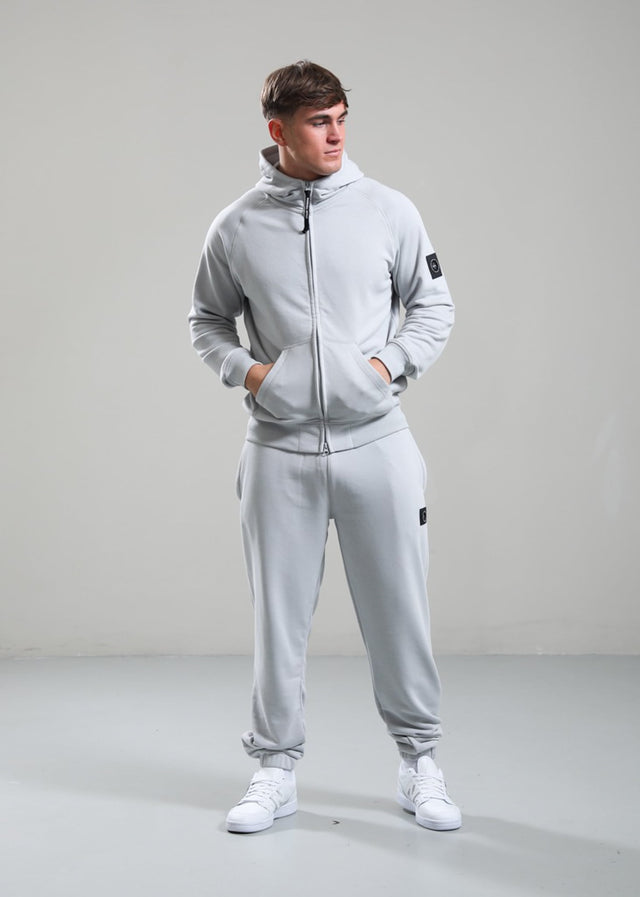 Marshall Artist Cardigans Siren full zip hoody - oceanic grey