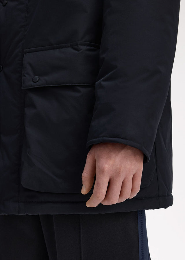 Fred Perry Jackets Padded zip through jacket - black