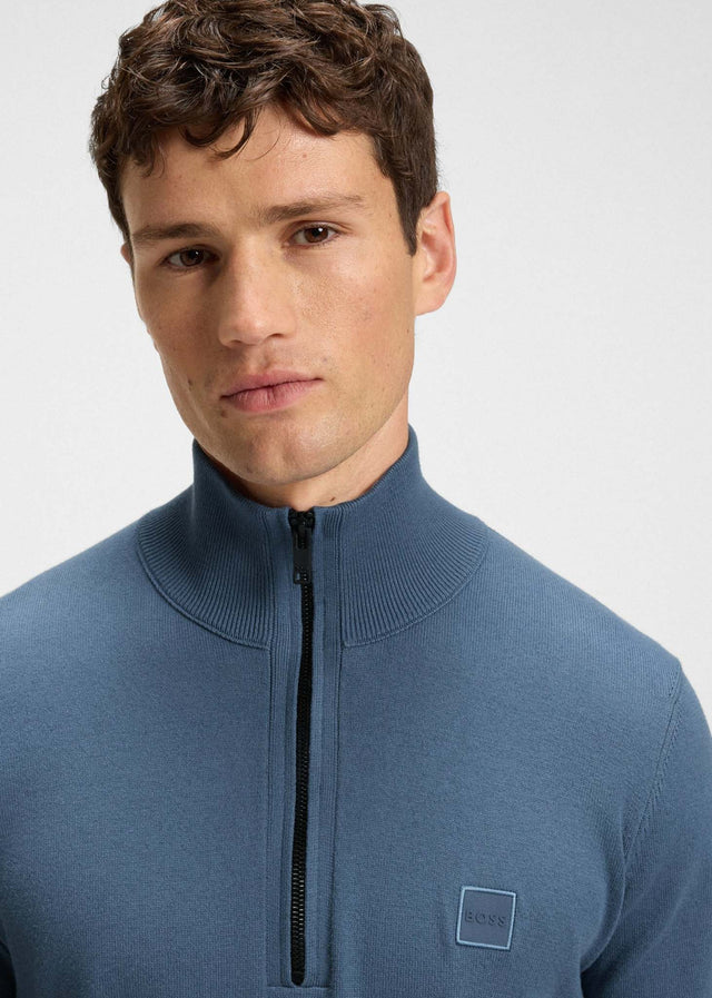 Hugo Boss Sweaters Kanobix s - open blue