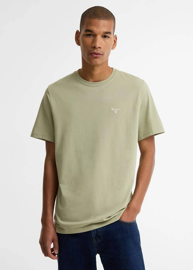 Barbour T-shirts Barbour essential sports t-shirt - sea green