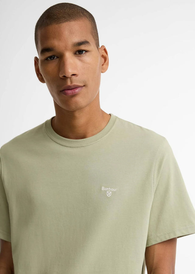 Barbour T-shirts Barbour essential sports t-shirt - sea green