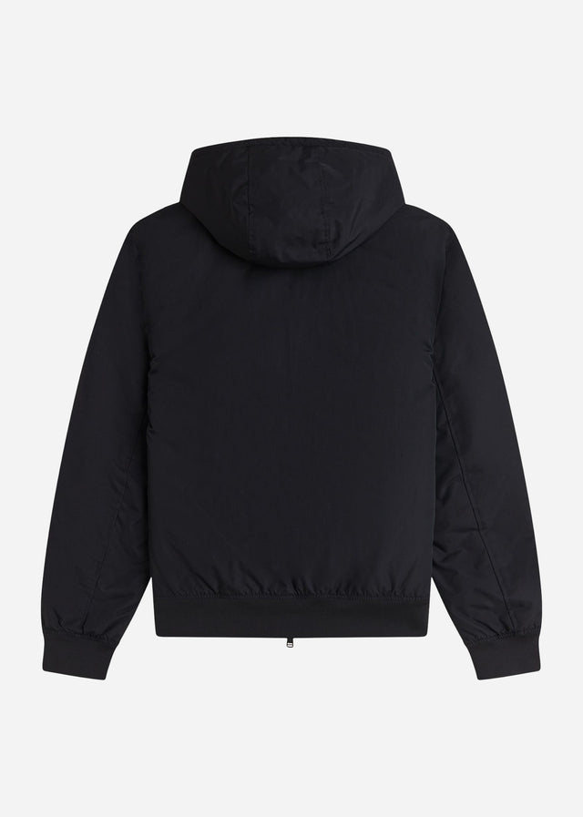 Fred Perry Jackets Hooded brentham jacket - black