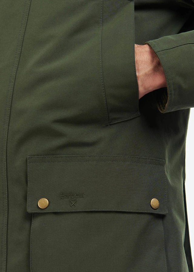 Barbour Jackets Winter ashby waterproof jacket - sage