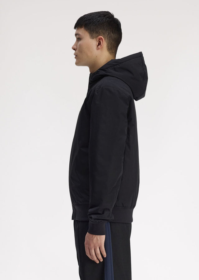Fred Perry Jackets Hooded brentham jacket - black