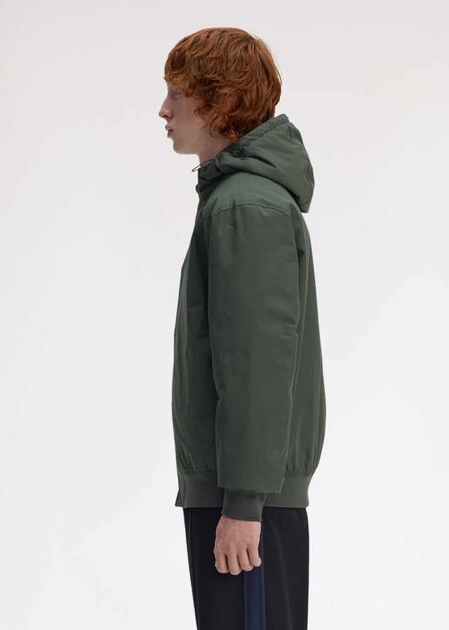 Fred Perry Jackets Hooded brentham jacket - court green