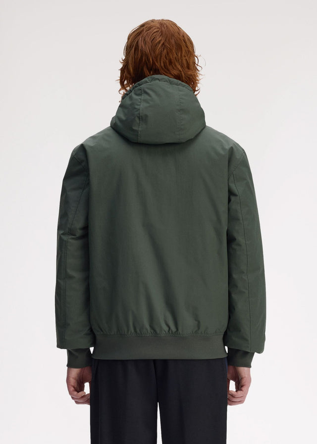 Fred Perry Jackets Hooded brentham jacket - court green