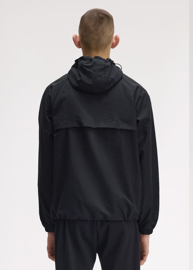 Fred Perry Jackets Hooded shell jacket - black