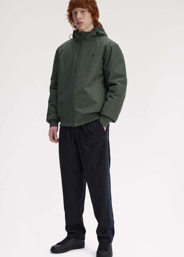 Fred Perry Jackets Hooded brentham jacket - court green