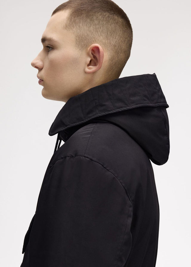 Fred Perry Jackets Patch pocket puffer jacket - black
