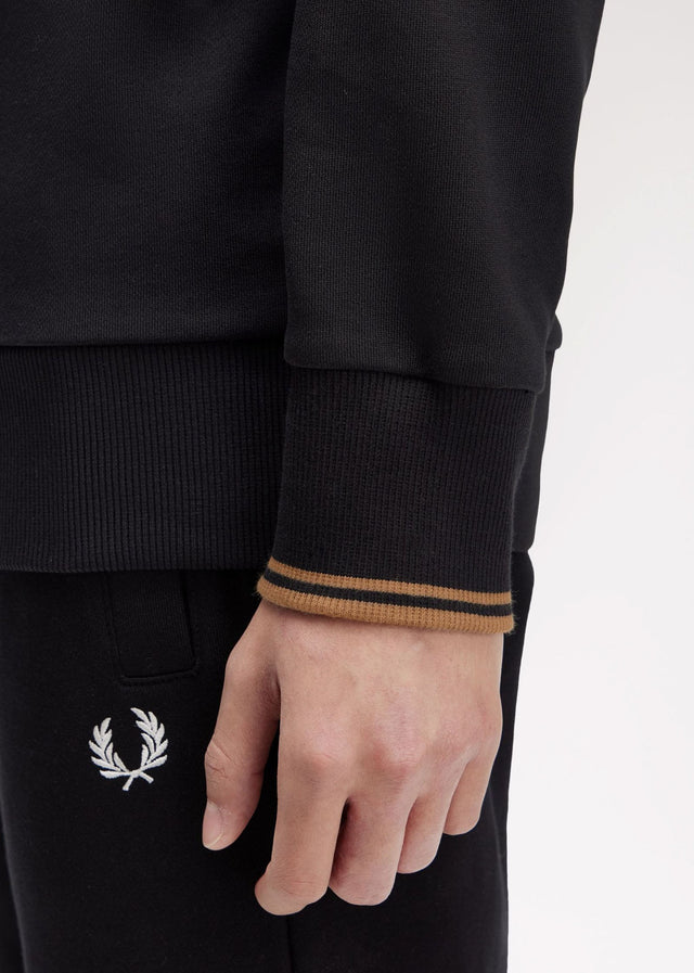 Fred Perry Sweaters Crew neck sweatshirt - black shaded stone