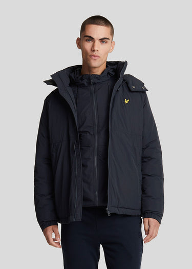 Lyle & Scott Jassen Padded puffer jacket - dark navy