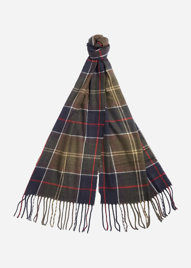 Barbour Scarves Swinton beanie & galingale scarf gift set - classic
