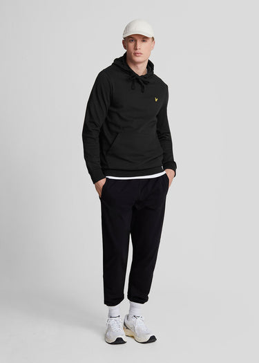 Lyle & Scott Hoodies Interlock hoodie - jet black