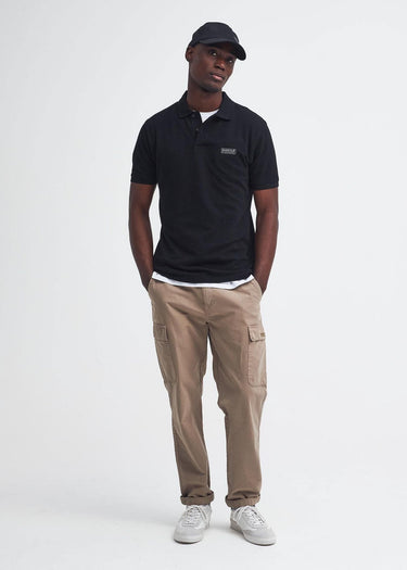 Barbour International Polo's Essential polo shirt - black pewter