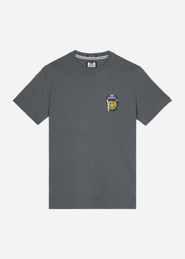 Weekend Offender T-shirts Metropolitan peace - zinc