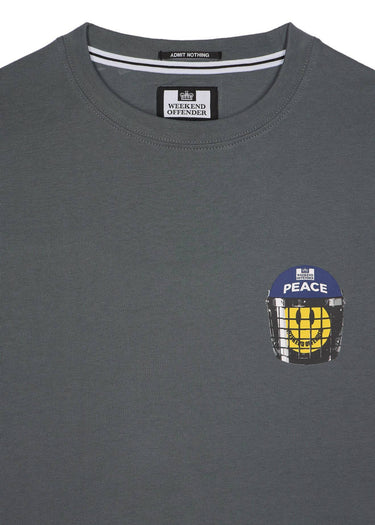 Weekend Offender T-shirts Metropolitan peace - zinc
