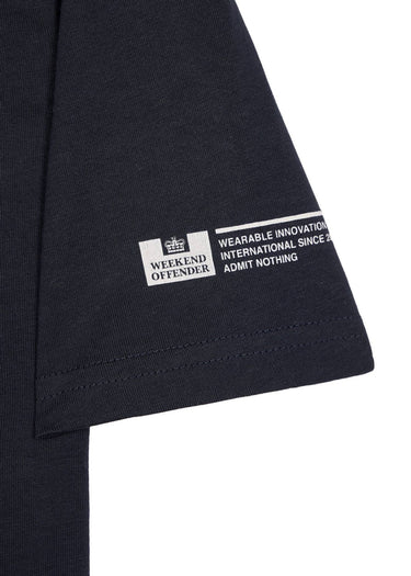 Weekend Offender T-shirts Bonpensiero - navy