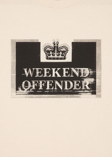 Weekend Offender T-shirts Bonpensiero - ivory