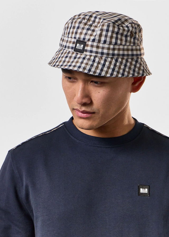 Weekend Offender Bucket Hats Queensland - mid house check