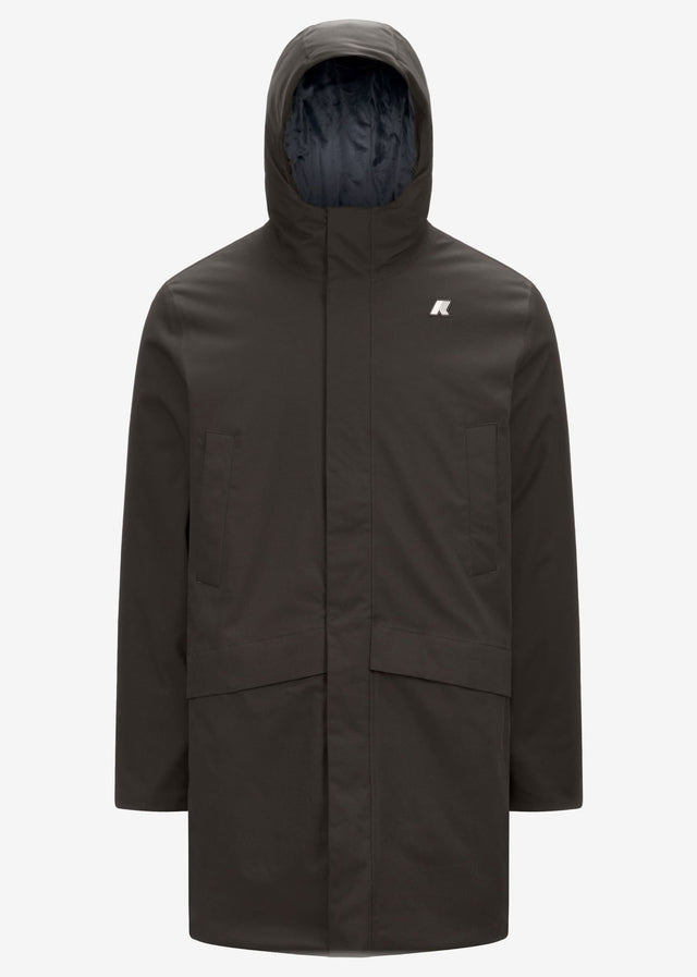 K-Way Jackets Jarno twill marmotta - black olive blue airforce