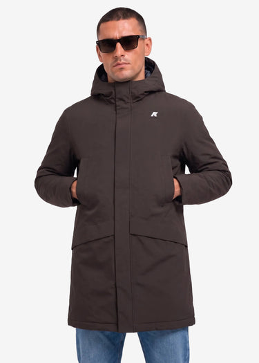 K-Way Jackets Jarno twill marmotta - black olive blue airforce