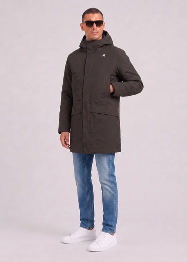 K-Way Jackets Jarno twill marmotta - black olive blue airforce