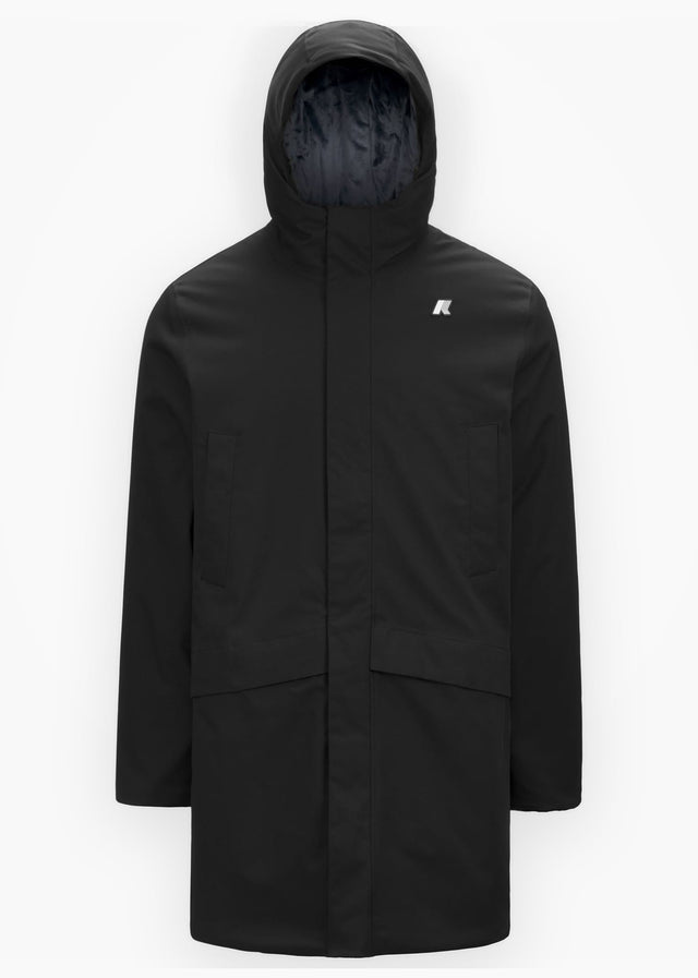 K-Way Jackets Jarno twill marmotta - black p blue a