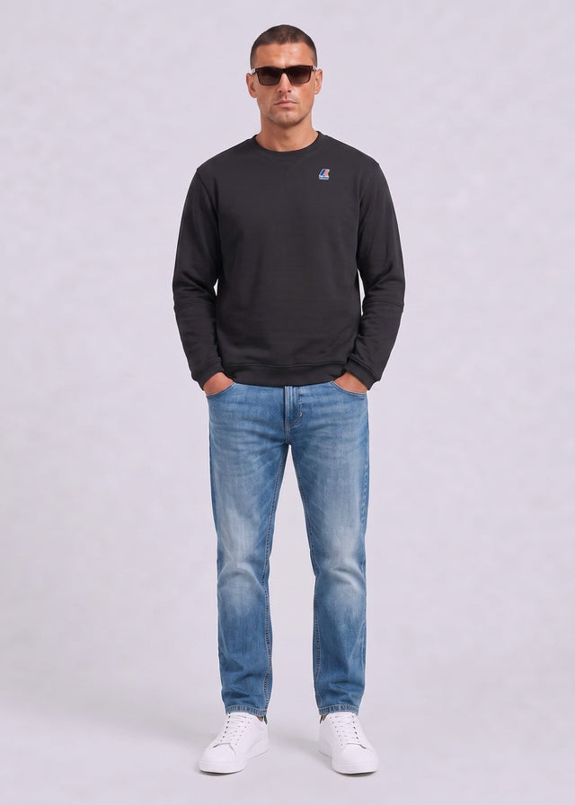 K-Way Sweaters Nael brushed pc - black pure
