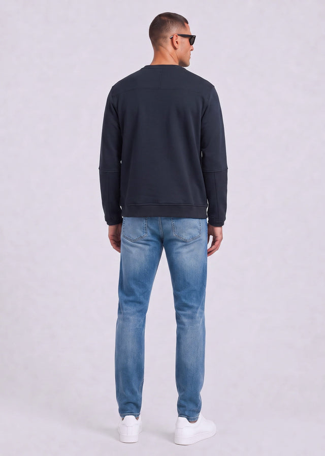 K-Way Sweaters Nael brushed pc - blue depth