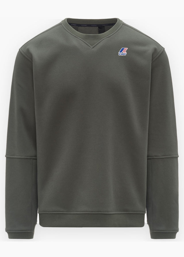 K-Way Sweaters Nael brushed pc - green blackish