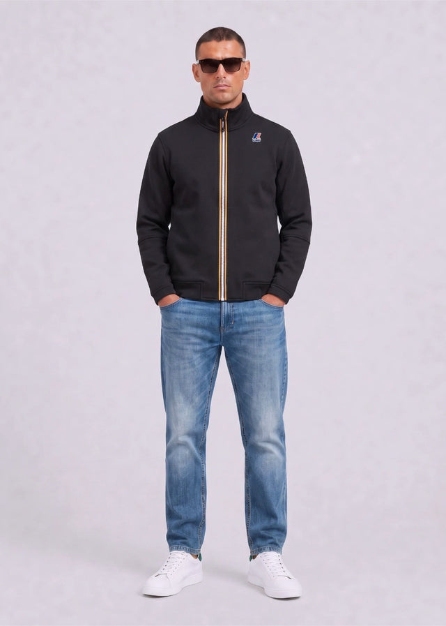 K-Way Cardigans Pepin brushed pc - black pure
