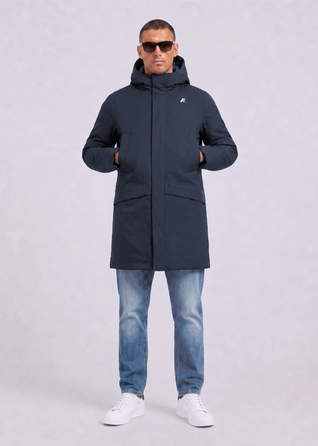 K-Way Jackets Jarno twill marmotta - blue d blue a