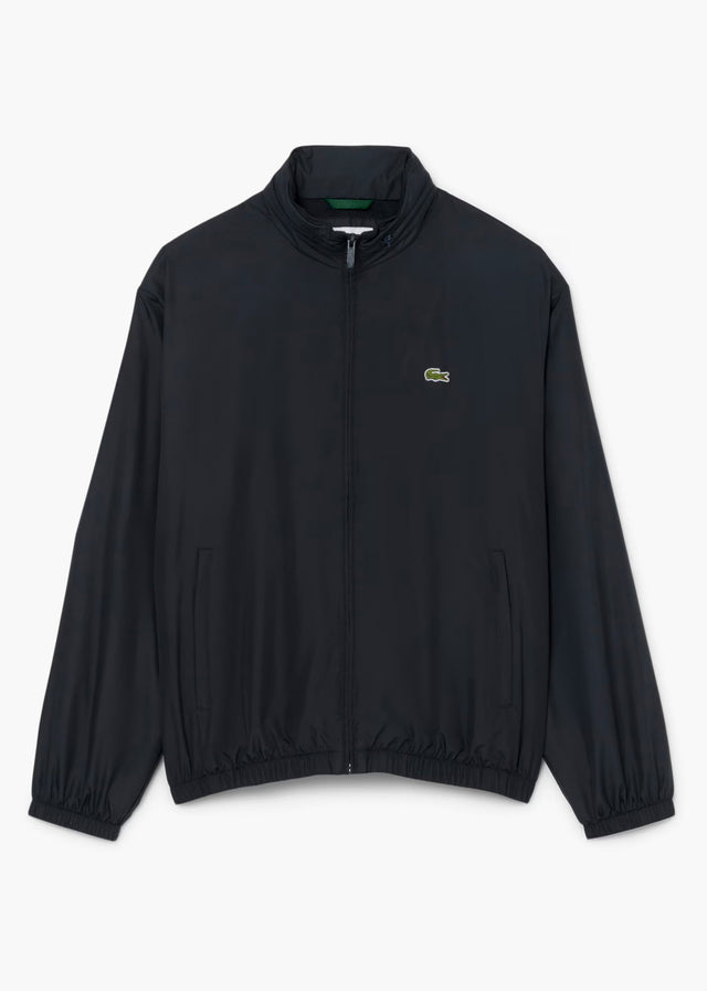 Lacoste Jackets Water repellent track jacket - blackbird