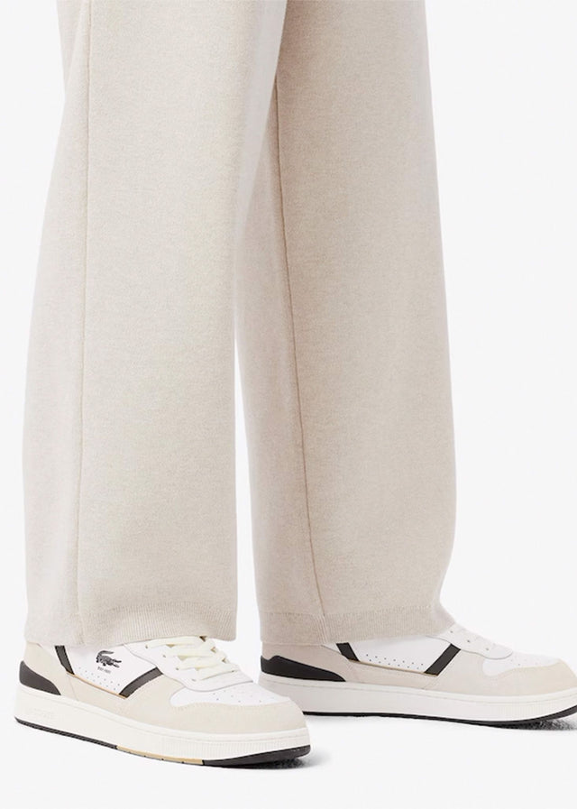 Lacoste Shoes T-clip set - white dark green