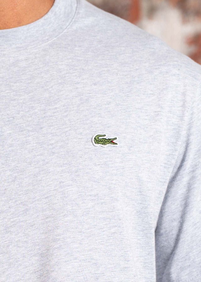 Lacoste T-shirts Cotton t-shirt - silver chine