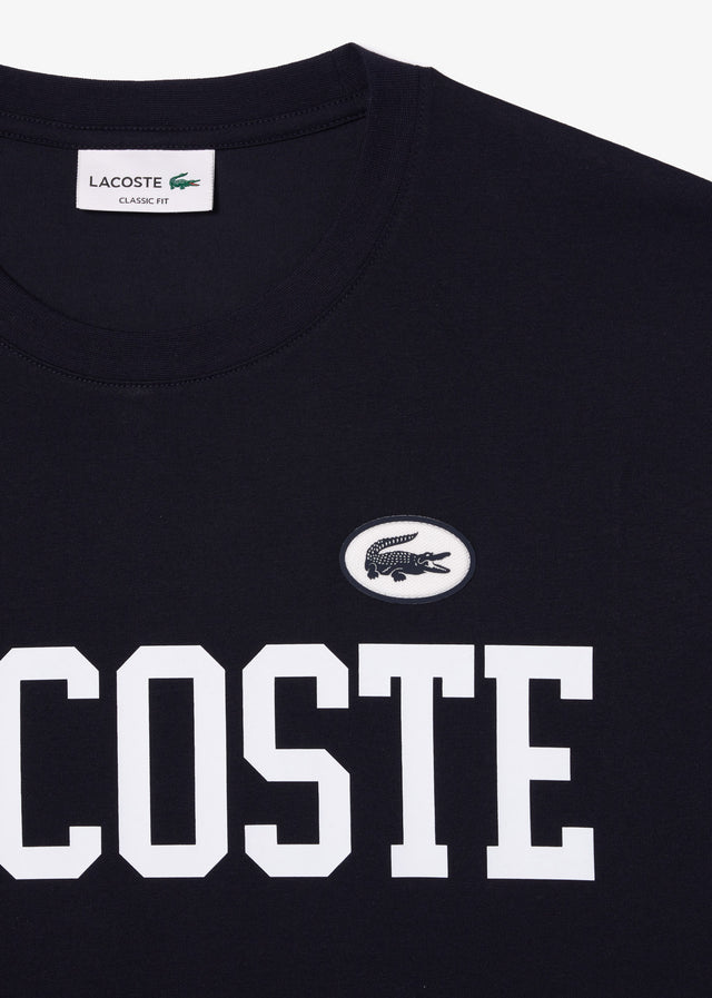 Lacoste T-shirts Tee lacoste letters - abysm
