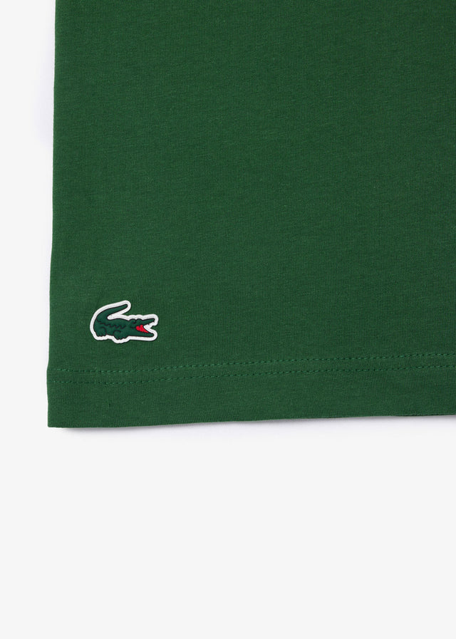 Lacoste T-shirts Tee logo - green