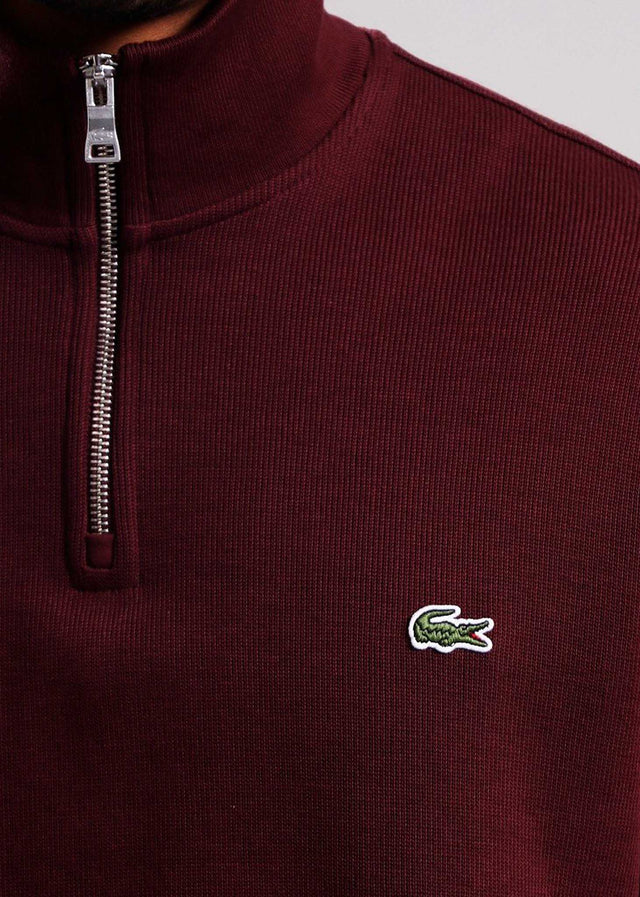 Lacoste Sweaters Sweater half zip - expresso