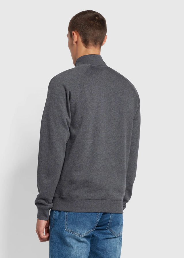 Farah Sweaters Sweatshirt jim 1/4 zip - farah grey marl