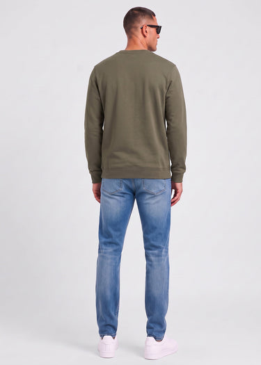 Lyle & Scott Truien Crew neck sweatshirt - khaki ash