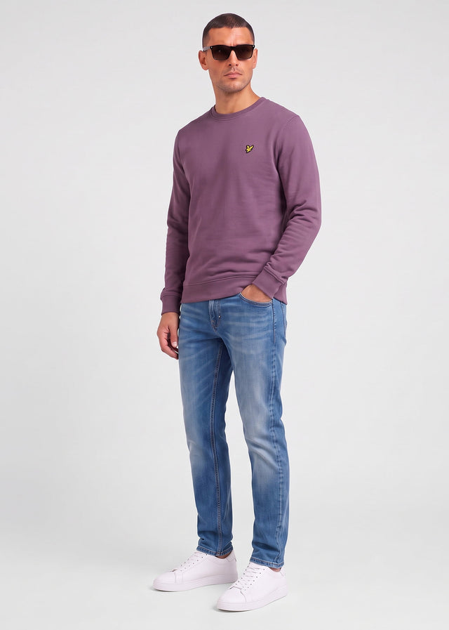 Lyle & Scott Sweaters Crew neck sweatshirt - noir plum