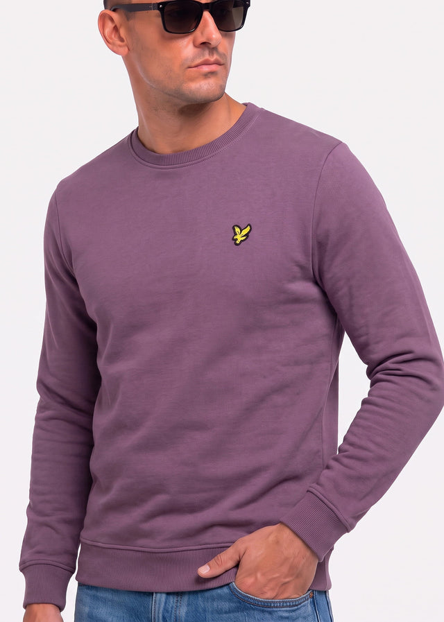 Lyle & Scott Sweaters Crew neck sweatshirt - noir plum