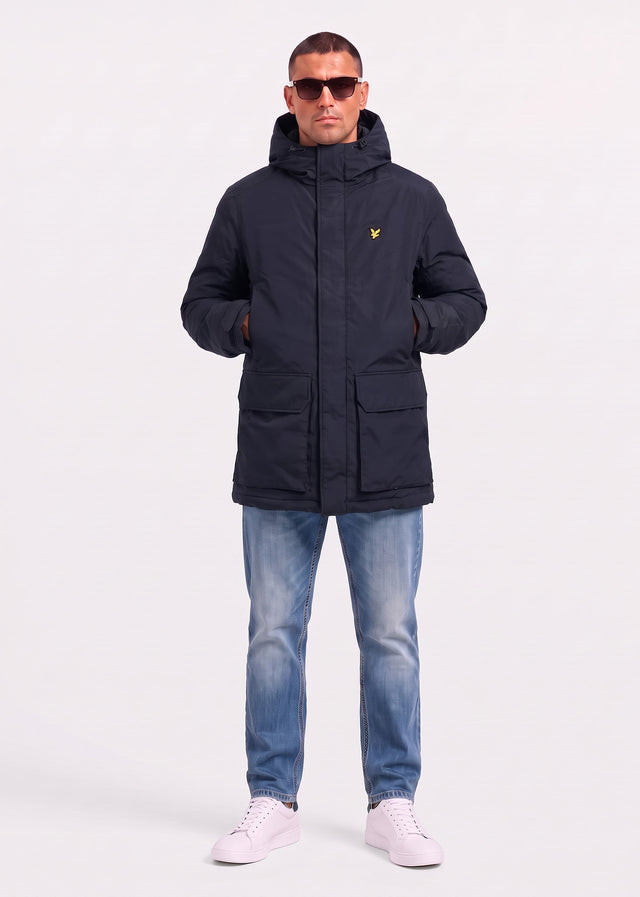 Lyle & Scott Jassen Membrane parka - dark navy