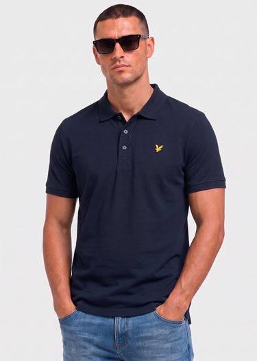 Lyle & Scott Polo's Plain polo shirt - dark navy
