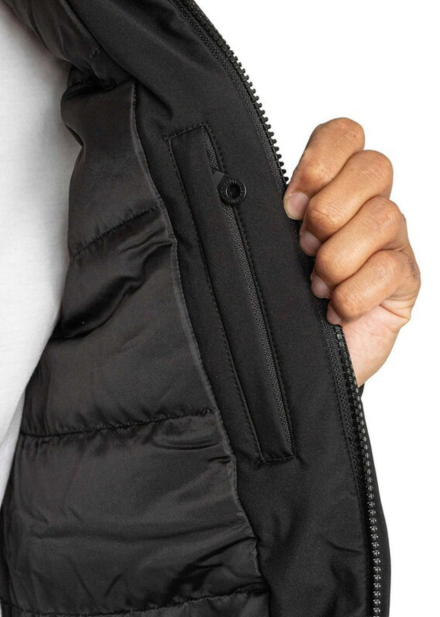 Lyle & Scott Jackets Wadded softshell jacket - jet black