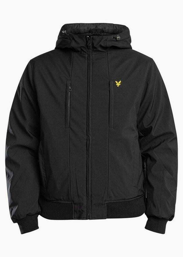 Lyle & Scott Jackets Wadded softshell jacket - jet black