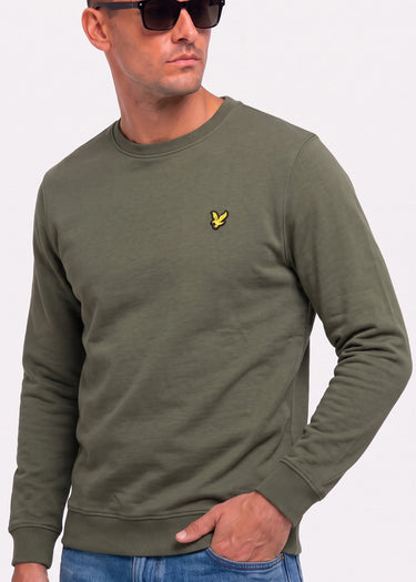 Lyle & Scott Truien Crew neck sweatshirt - journey olive
