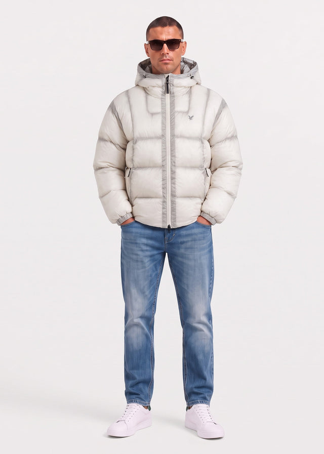 Lyle & Scott Jackets Translucent puffer jacket - putty