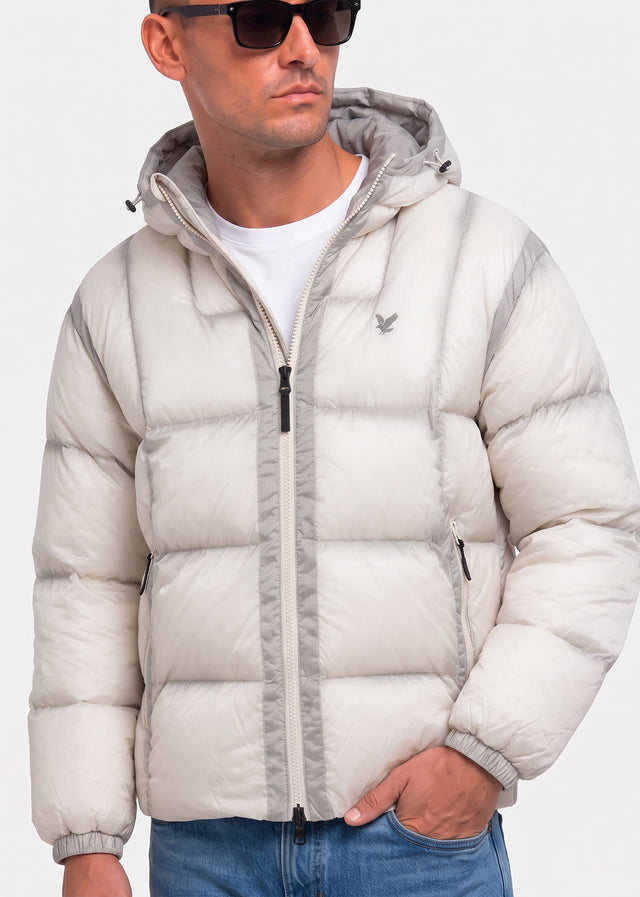 Lyle & Scott Jackets Translucent puffer jacket - putty